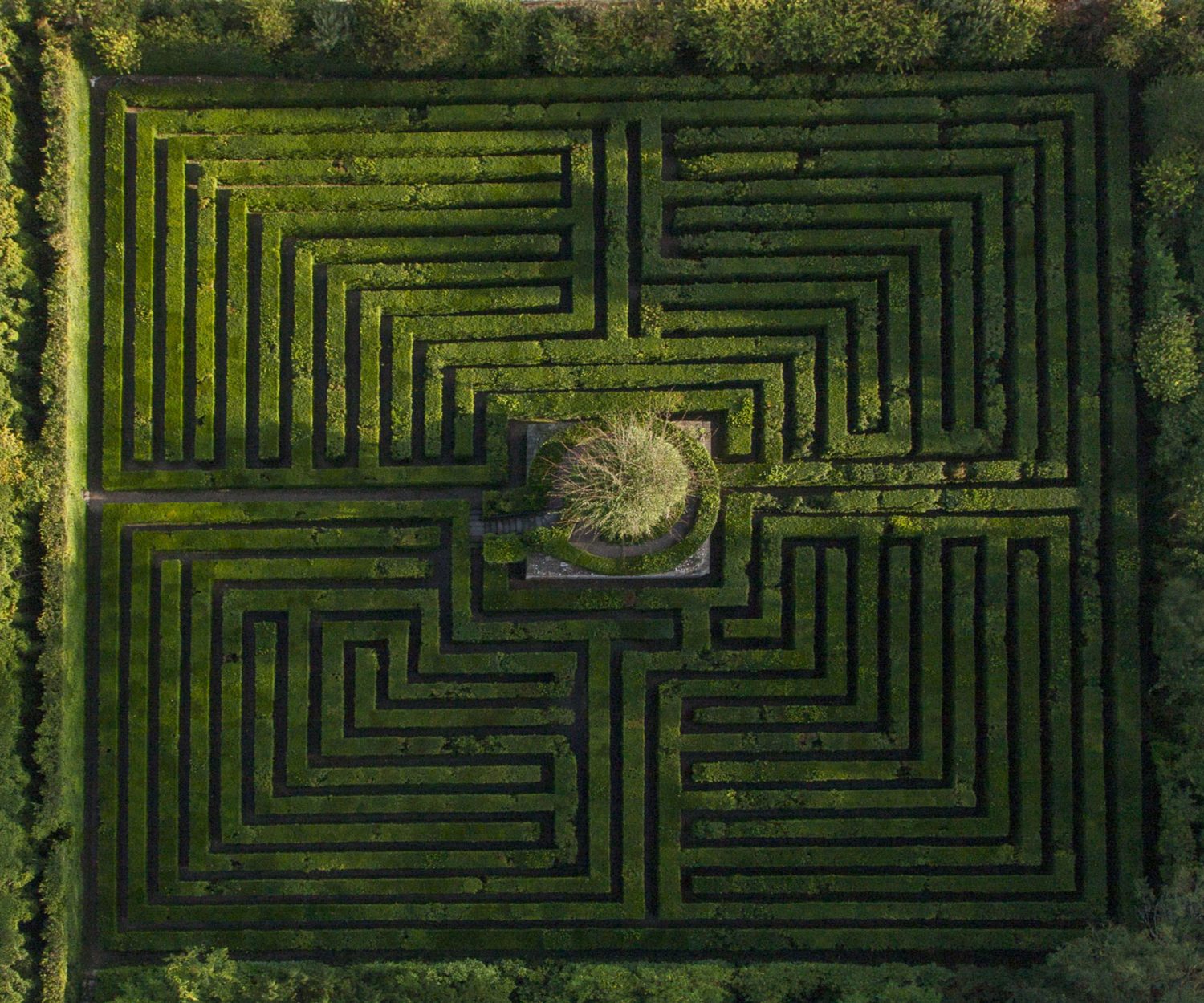 Foto aerea Labirinto